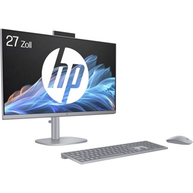 HP AiO računalo OmniStudio X 27 cs0075ng / Intel Core Ultra 7 155H, 27", 1920×1080, 32GB, 1TB SSD, Windows 11 Home, srebrna